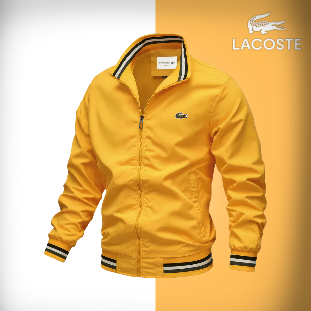 LC™ Lightweight Bomber Jacket with Striped Trim