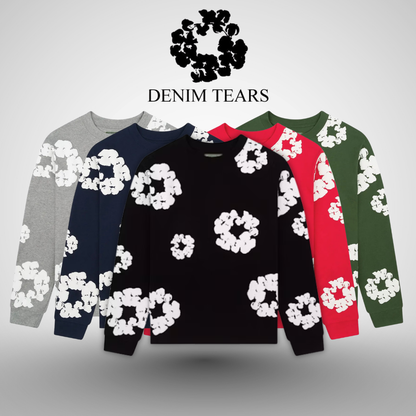 DT™ 'Cotton Wreath' Graphic Print Sweatshirt