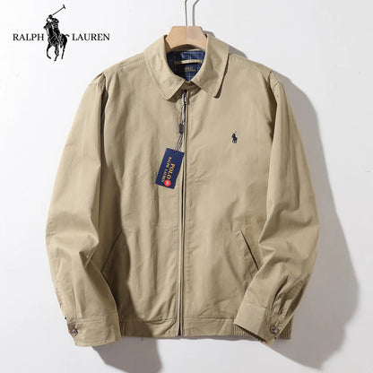 RL™ Classic Cotton-Twill Zip Jacket